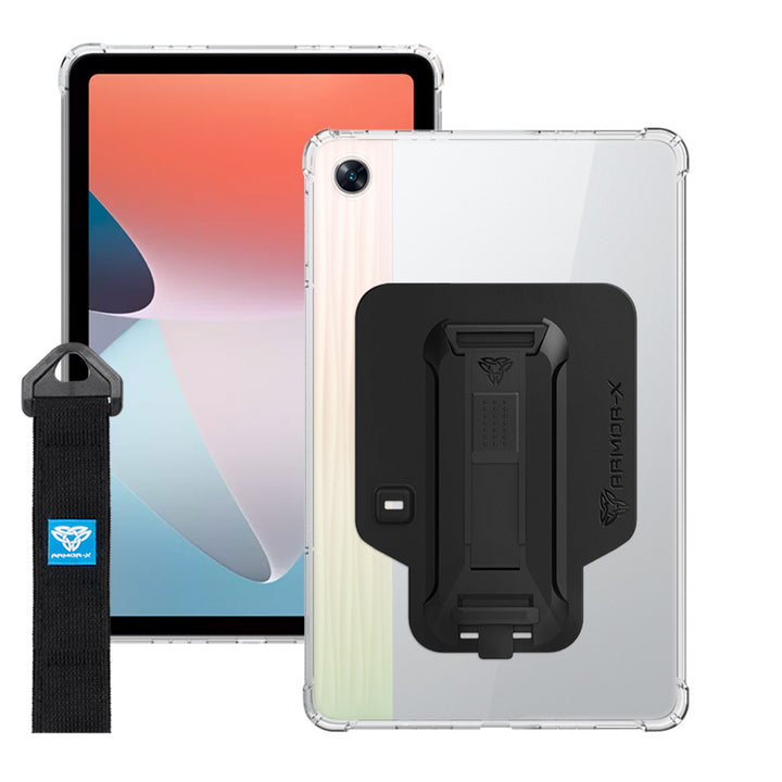 ZXS-OP-AIR | OPPO Pad Air | 4 corner protection case w/ hand strap kick stand & X-mount
