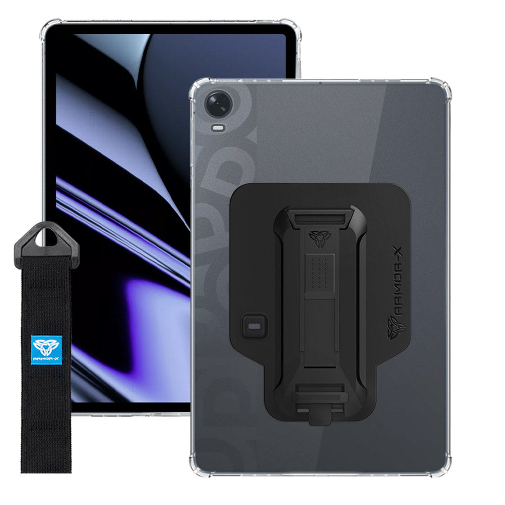ZXS-OP-PAD1 | OPPO Pad | 4 corner protection case w/ hand strap kick stand & X-mount