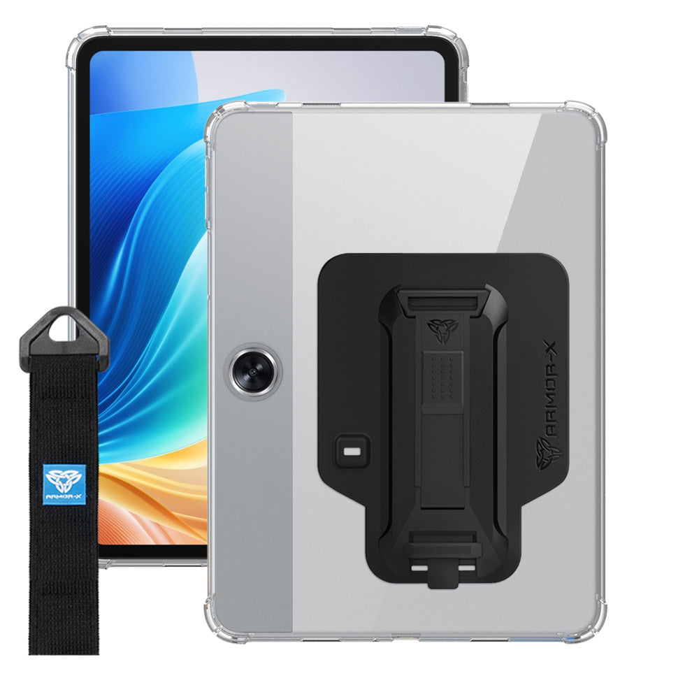 ZXS-PL-GO1 | OPPO Pad Neo | 4 corner protection case w/ hand strap kick stand & X-mount