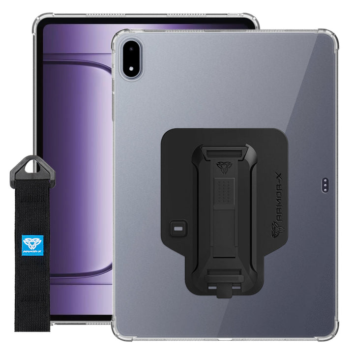 ZXS-PL-PAD3 | OnePlus Pad 3 | 4 corner protection case w/ hand strap kick stand & X-mount