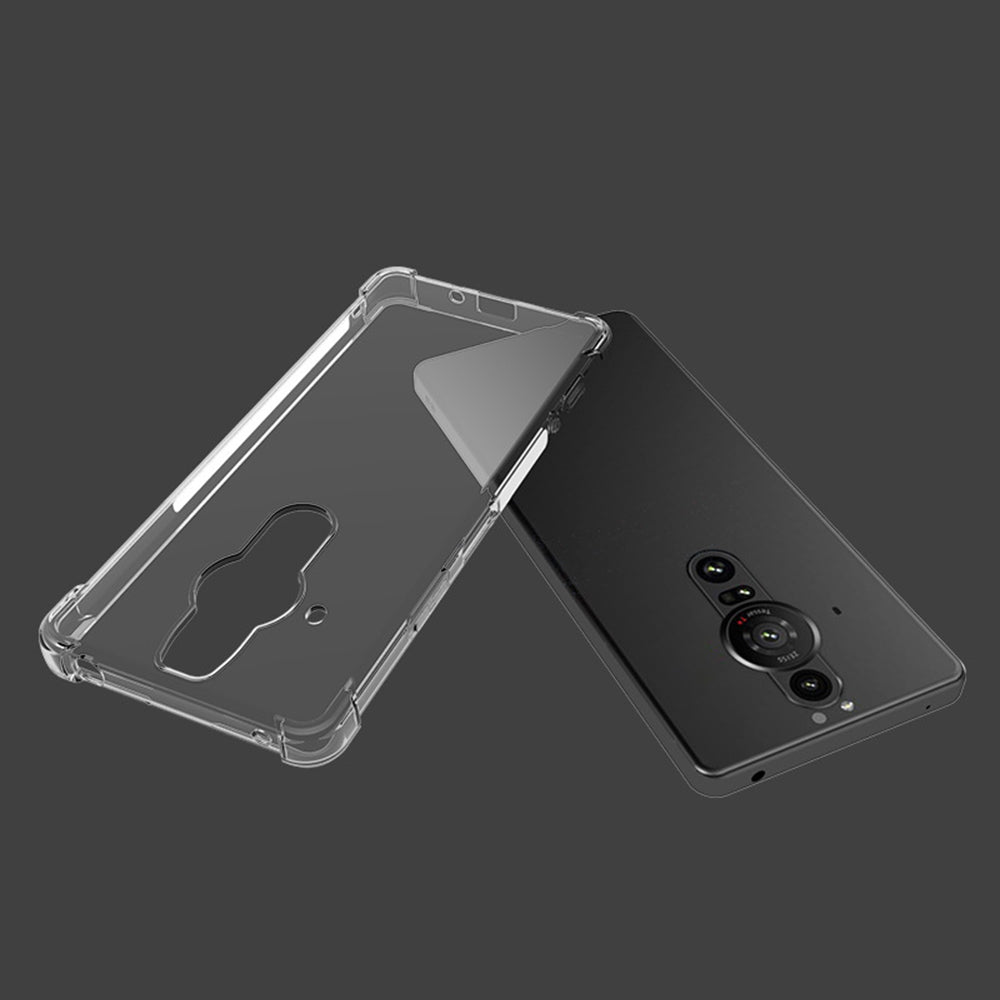 ARMOR-X Sony Xperia Pro-I shockproof cases. 4 Corner Shockproof Drop Proof Cover Design with best drop proof protection.