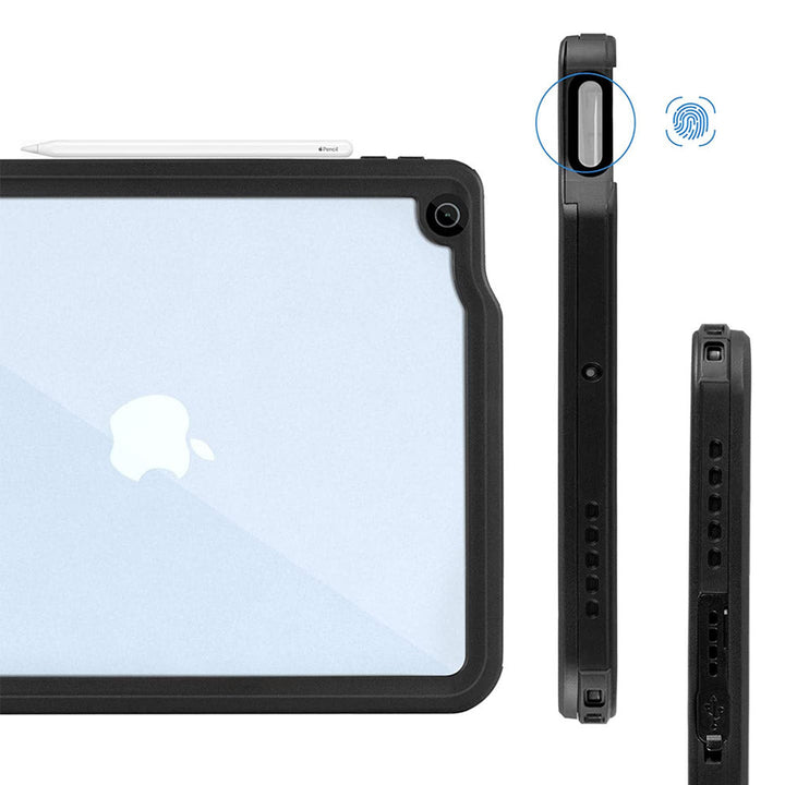 ARMOR-X iPad Air 11 ( M2 ) Waterproof Case IP68 shock & water proof Cover. Support Touch ID.