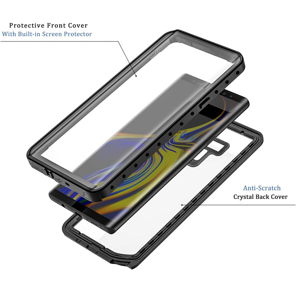 MX-N9-BK*NOTE 9 | Samsung Galaxy Note 9 Waterproof Case | IP68