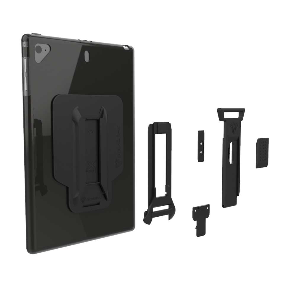 ARMOR-X Samsung Galaxy Tab A9 SM-X110 / SM-X115 case with X-mount system to mount the tablet to the device you want.