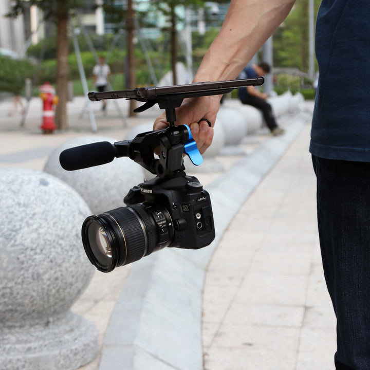 ARMOR-X Heavy-Duty 1/4” M6 Threaded Mount for tablet. Fit for any standard camera rig.