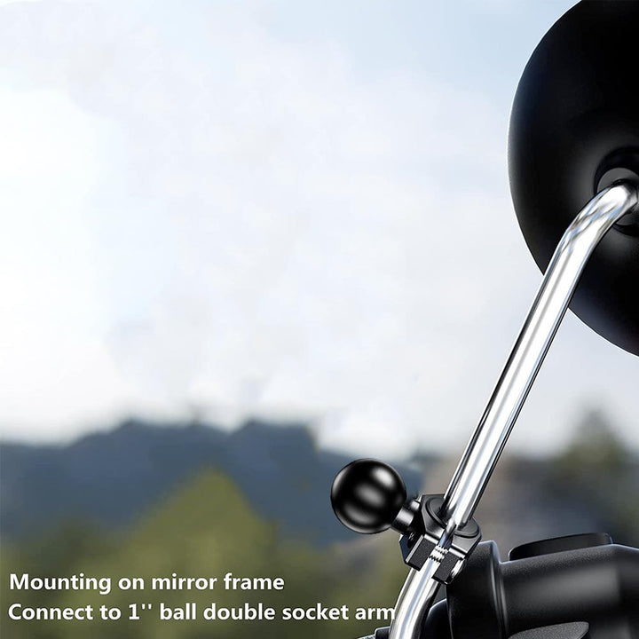 Motorcycle Mirror Mount Rail Mount | ONE-LOCK for Phone