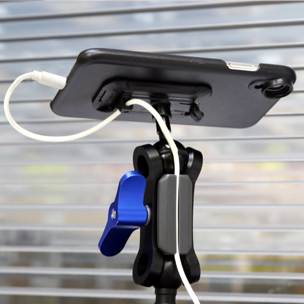 ARMOR-X ONE-LOCK Dual Ball Strong Suction Cup Mount TYPE-K for phone