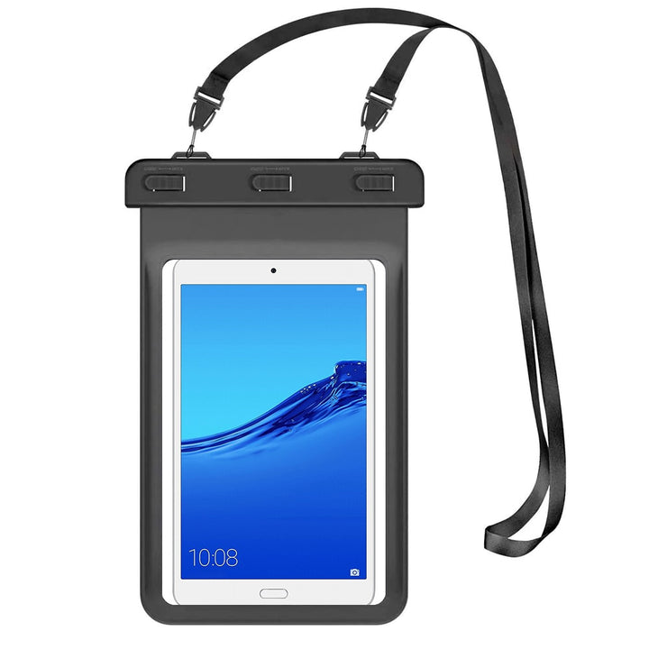 ARMOR-X IPX8 Waterproof tablet case. Perfect for swimming, boating, kayaking, snorkeling and water park activities.