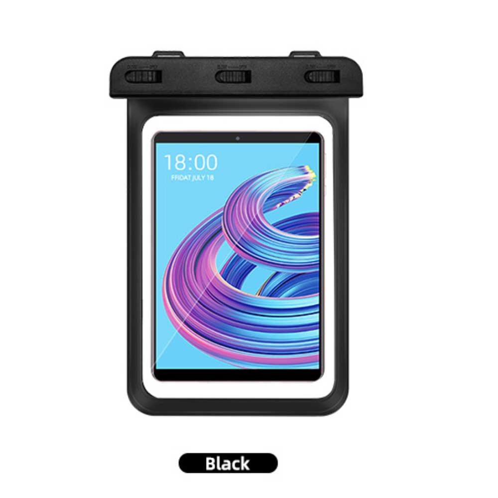 ARMOR-X IPX8 Waterproof Case for iPad Mini. Perfect for swimming, boating, kayaking, snorkeling and water park activities.