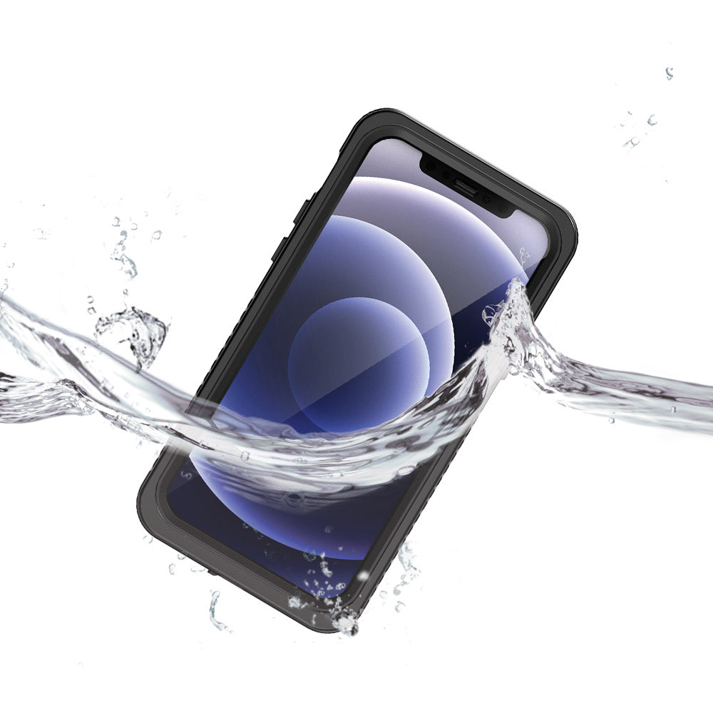 ARMOR-X iPhone 12 Waterproof Case IP68 shock & water proof Cover. IP68 Waterproof with fully submergible to 6.6' / 2 meter.