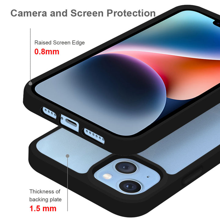 ARMOR-X iPhone 14 Plus shockproof cases. Enhanced camera and screen protection.