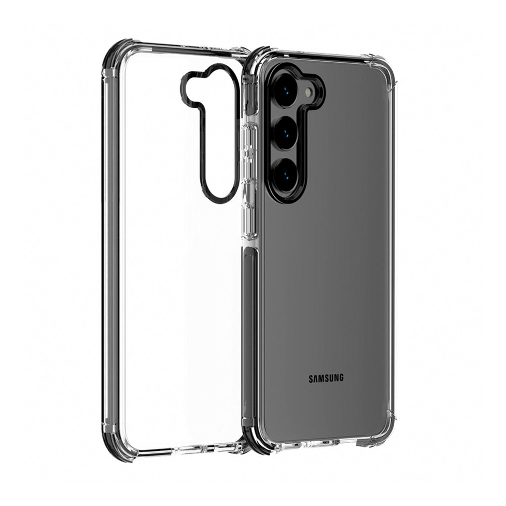 ARMOR-X Samsung Galaxy S23 SM-S911 Military Grade Shockproof Drop Proof Cover. Transparent back cover offers invisible scratch-resistance.