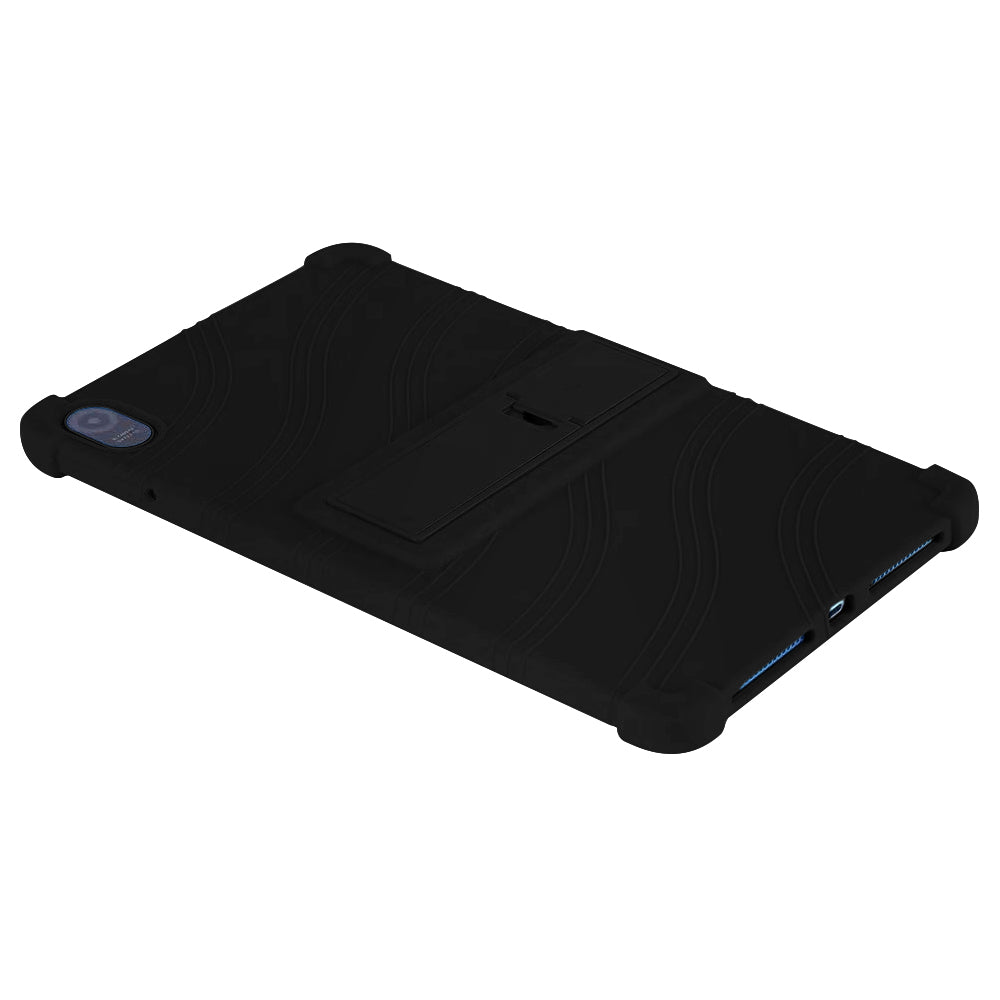 ARMOR-X Huawei Honor Pad 8 2022 ( HEY-W09 ) Soft silicone shockproof protective case with kick-stand. Cover all the edges and corners to offer full protection all around the device.