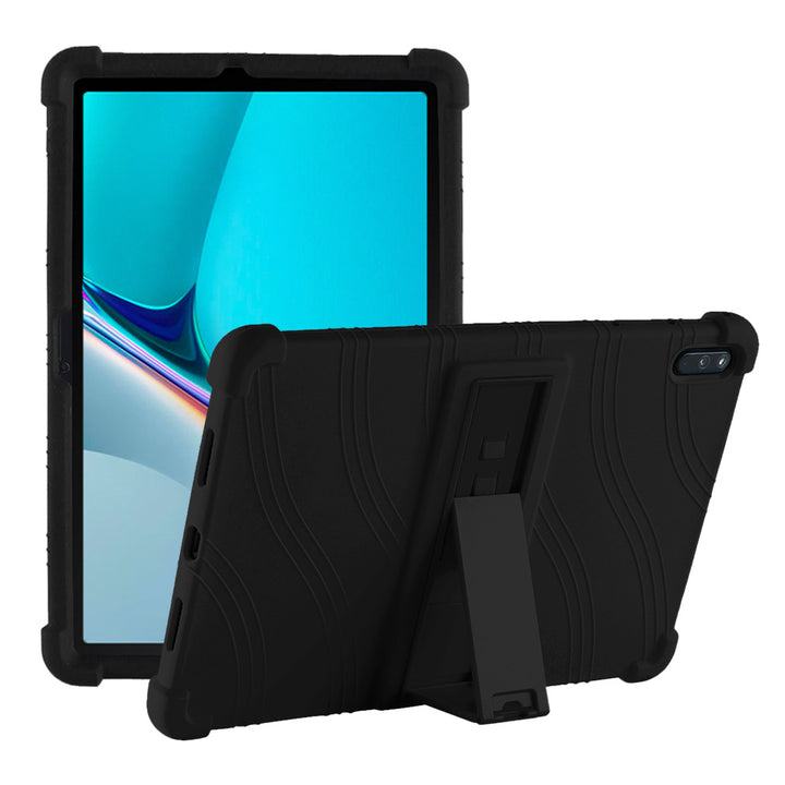 ARMOR-X Huawei MatePad 11 (2021) DBY-W09 Soft silicone shockproof protective case with kick-stand.