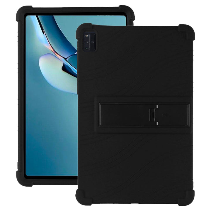 ARMOR-X Huawei MatePad Pro 12.6 (2021) WGR-W09 / W19 / AN19 Soft silicone shockproof protective case with kick-stand.