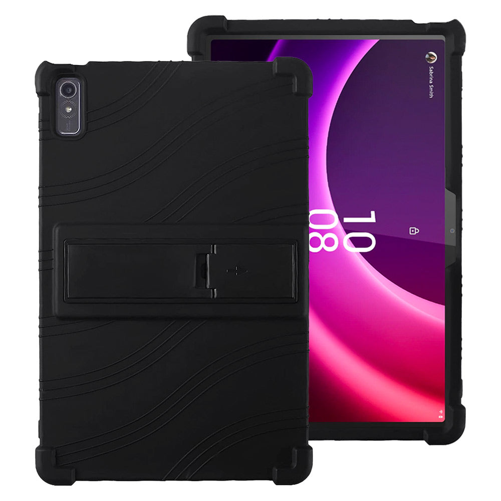 ARMOR-X Lenovo Tab P11 Gen 2 TB350 Soft silicone shockproof protective case with kick-stand.