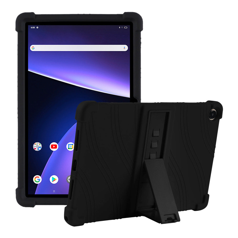 ARMOR-X Oppo Realme Pad Soft silicone shockproof protective case with kick-stand.