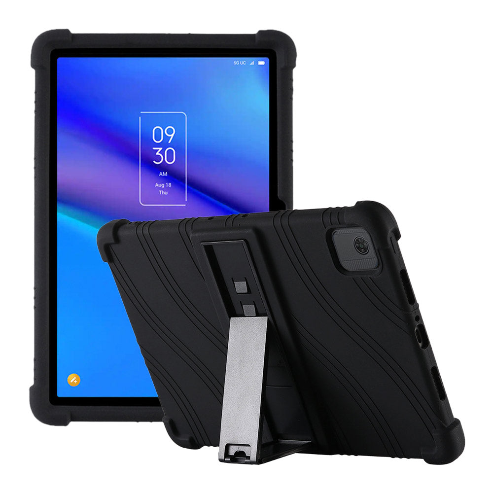  MOOPW Case for TCL Tab 11 - Soft Silicone Shockproof Stand  Rubber Shell Protective Cover for TCL Tab 11 NXTPAPER Tablet 11 inch :  Electronics