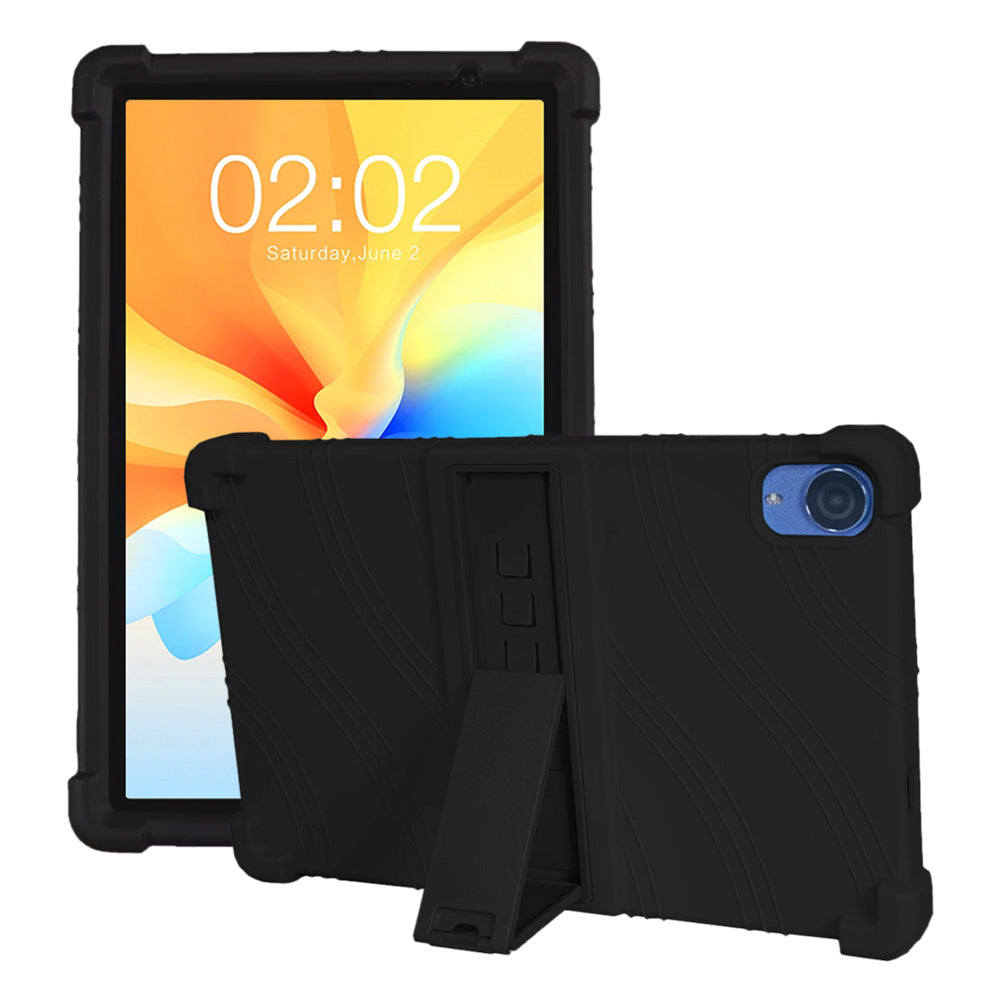 ARMOR-X Teclast P25T Soft silicone shockproof protective case with kick-stand.