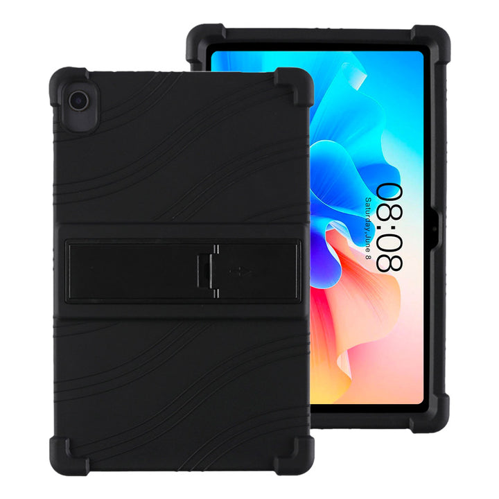 ARMOR-X Teclast T40 Pro / T40 Plus Soft silicone shockproof protective case with kick-stand.