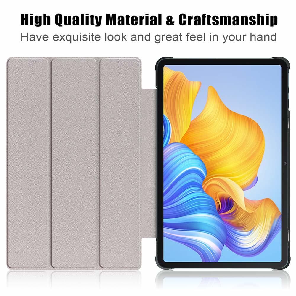 ARMOR-X Huawei Honor Pad 8 2022 ( HEY-W09 ) Smart Tri-Fold Stand Magnetic PU Cover. With high quality material & craftsmanship.