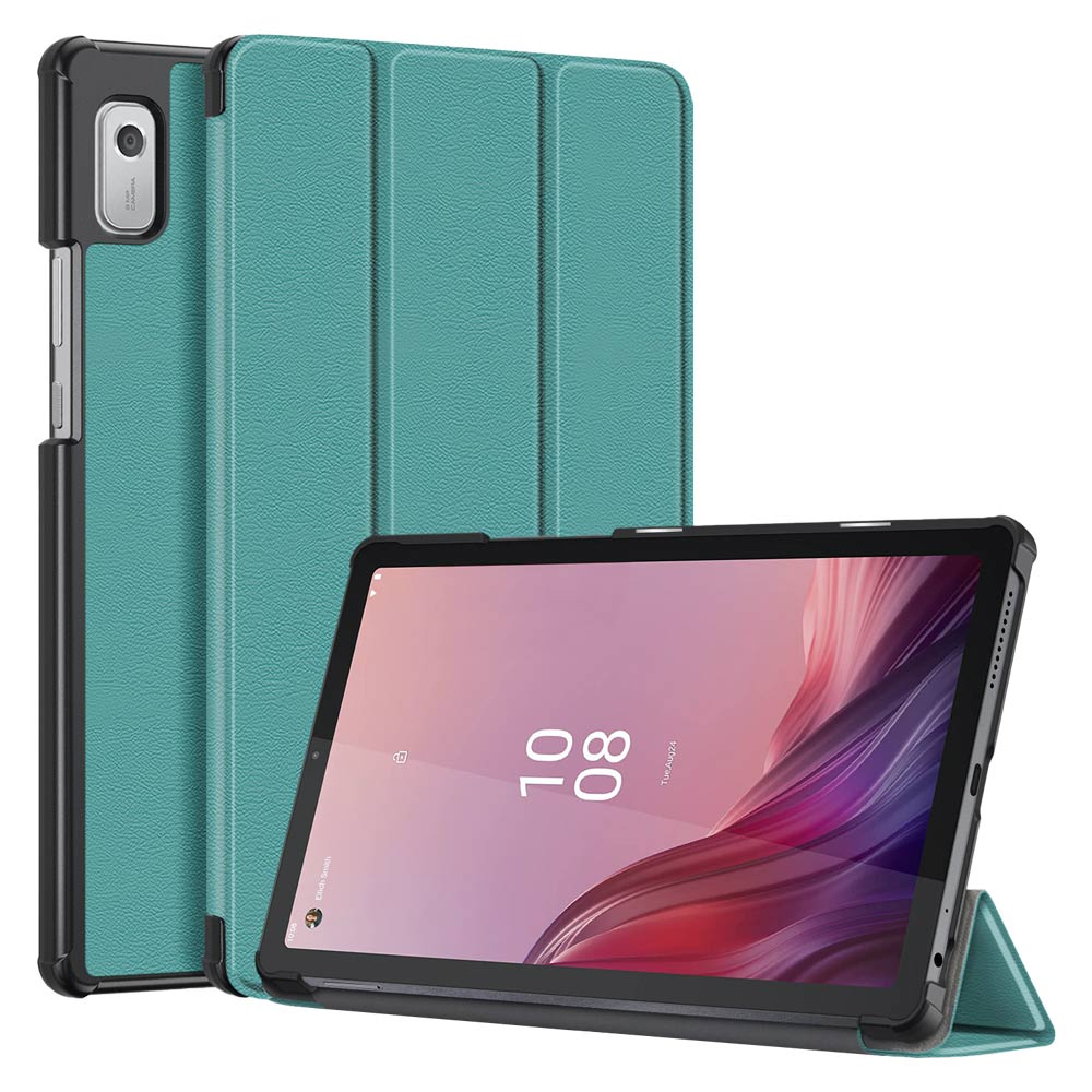For Lenovo Tab M11 Case Tri-fold Stand PU Leather+PC Tablet Cover