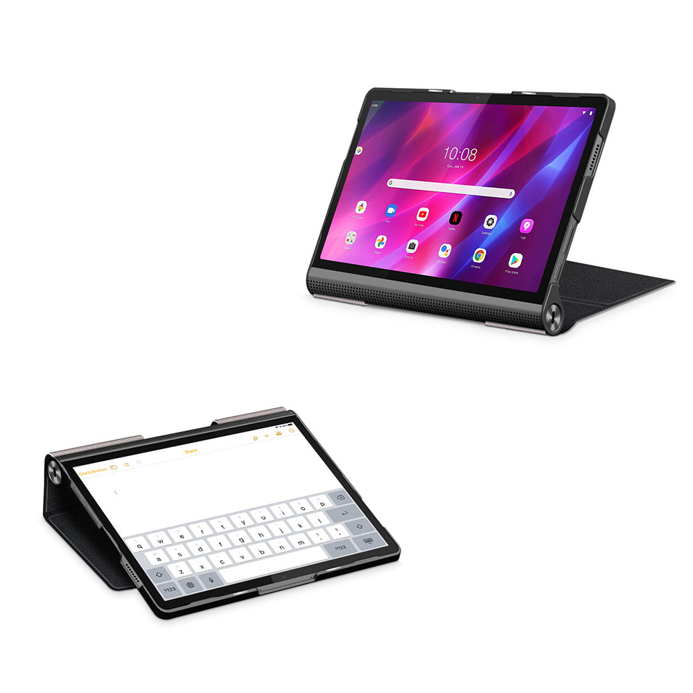 ARMOR-X Lenovo Yoga Tab 11 YT-J706F Smart Tri-Fold Stand Magnetic PU Cover.