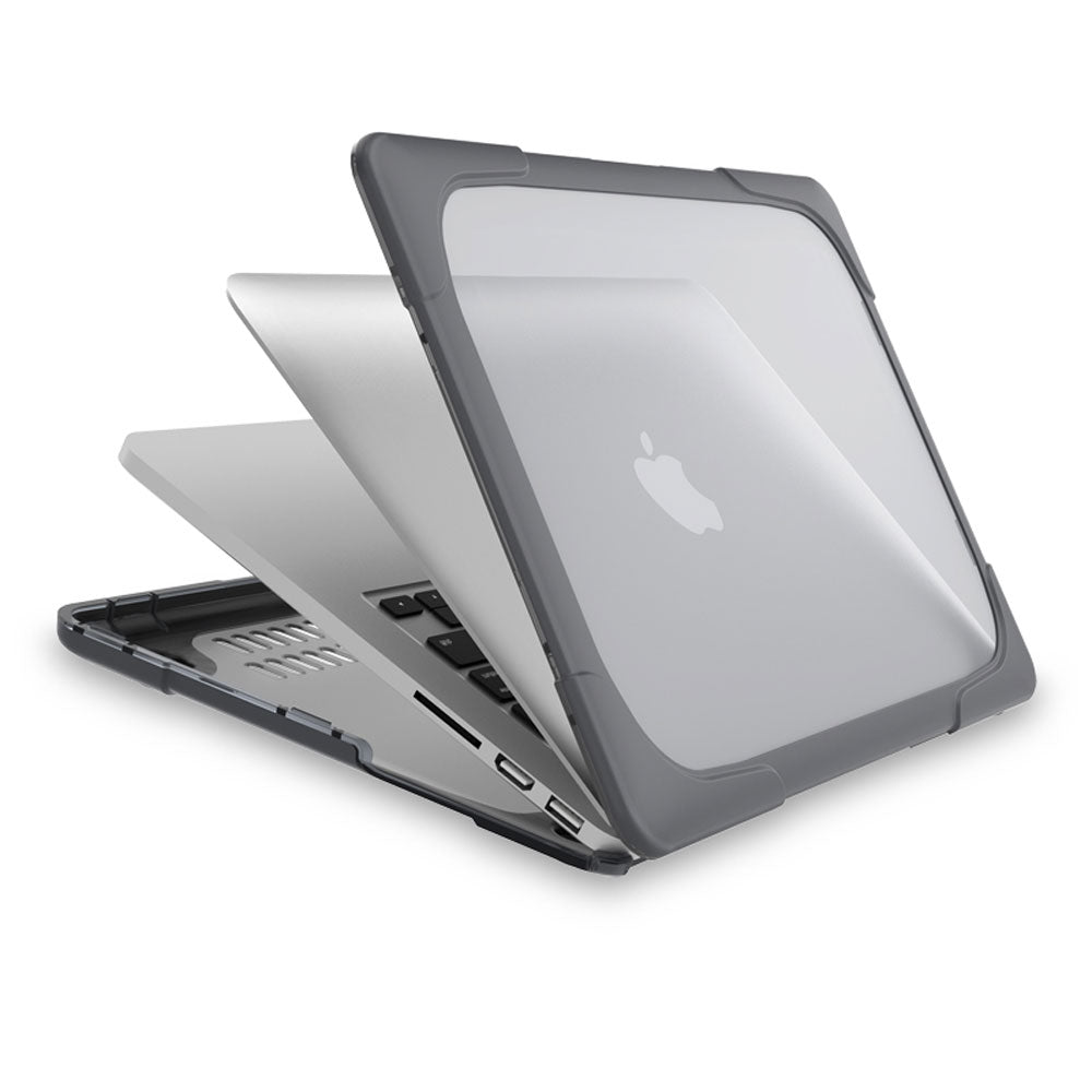 ARMOR-X MacBook 13" A1502 / A1425 / MD212 / MD213 / ME864 / ME865 / ME866 Heavy Duty Slim Hard Shell Dual Layer Protective Cover