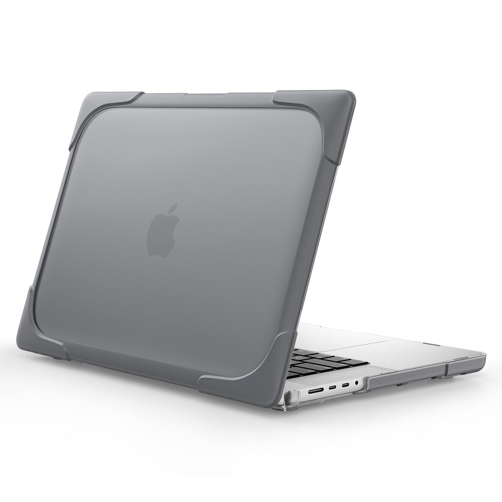 ARMOR-X Macbook Pro 14" 2021 / 2023 (A2442 / A2779) shockproof cases. Military-Grade Rugged Design with best drop proof protection.