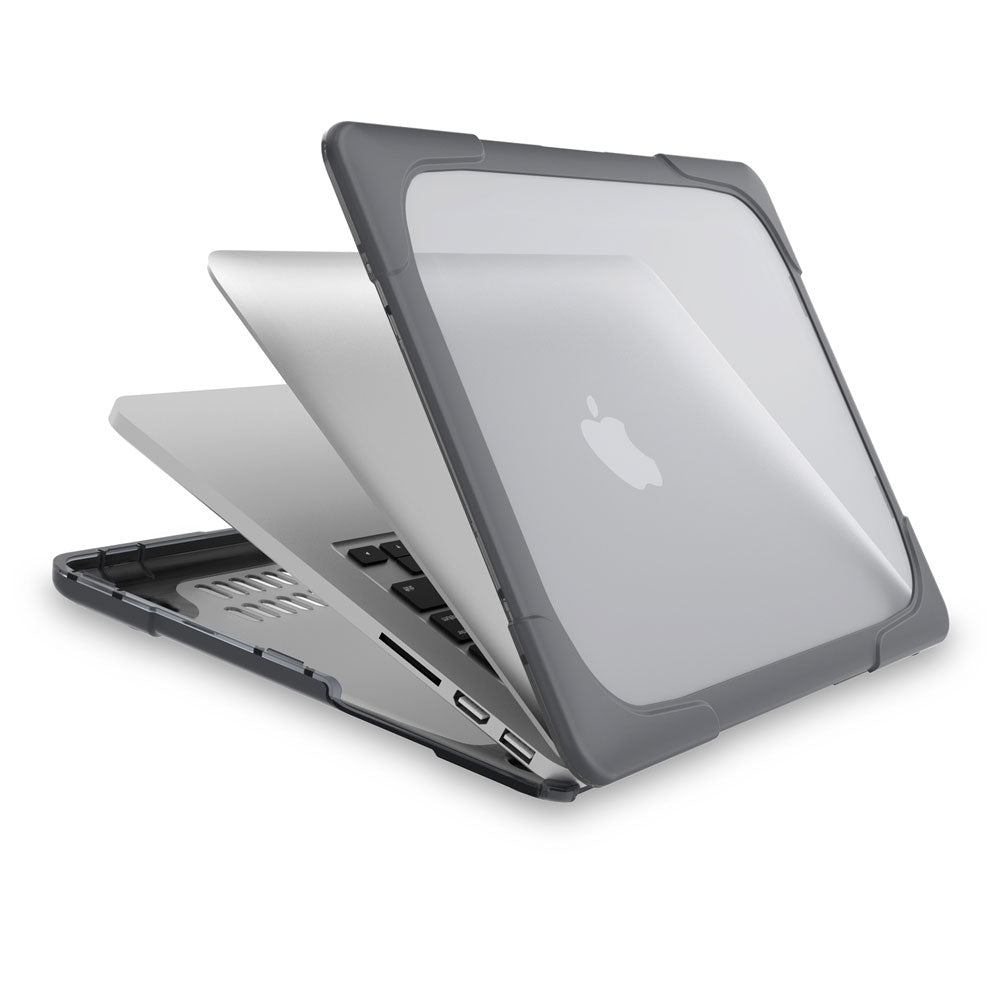 ARMOR-X Macbook 15" A1398 / MC975 / MC976 / ME664 / ME665 / ME293 / ME294 Dual Layer Protective Cover.