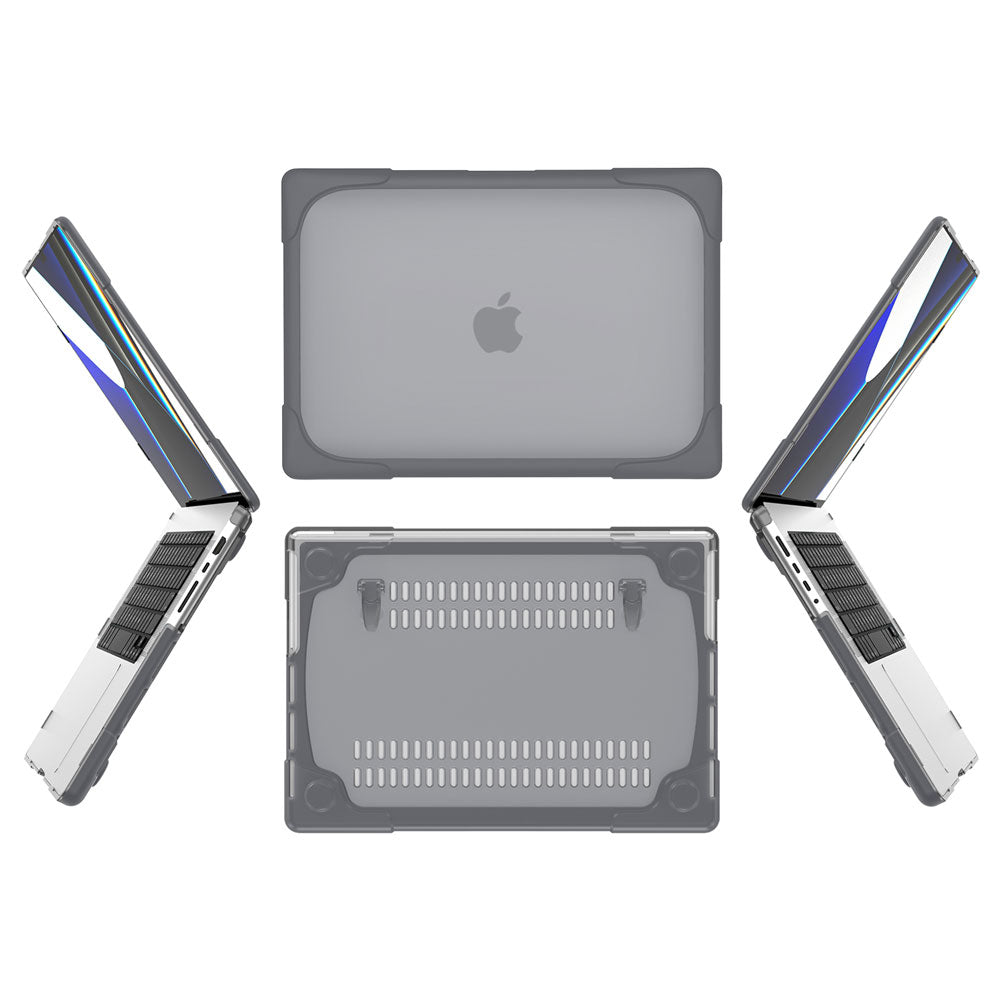ARMOR-X Macbook Pro 16" 2021 / 2023 (A2485 / A2780) shockproof cases. Full-body protection.