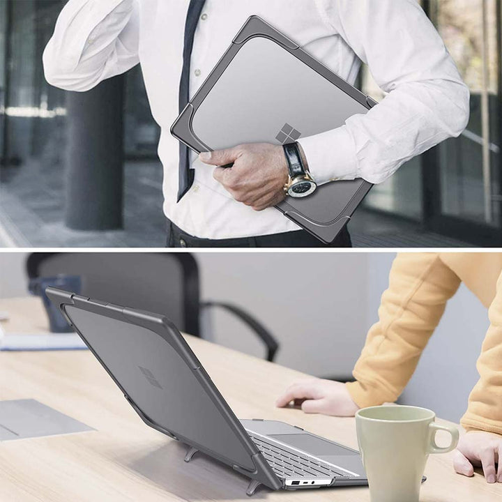 ARMOR-X Microsoft Surface Laptop Go / Surface Laptop Go 2 12.4" 1943 / 2013 shock proof cases. Slim and lightweight, easy and convenient to carry around.