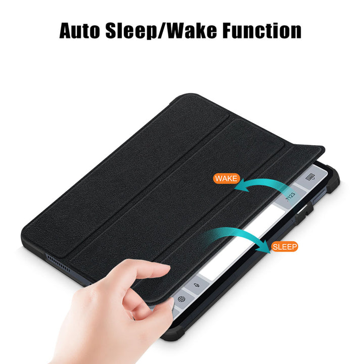ARMOR-X Xiaomi Pad 6 / 6 Pro shockproof case, impact protection cover. Auto sleep / wake function.