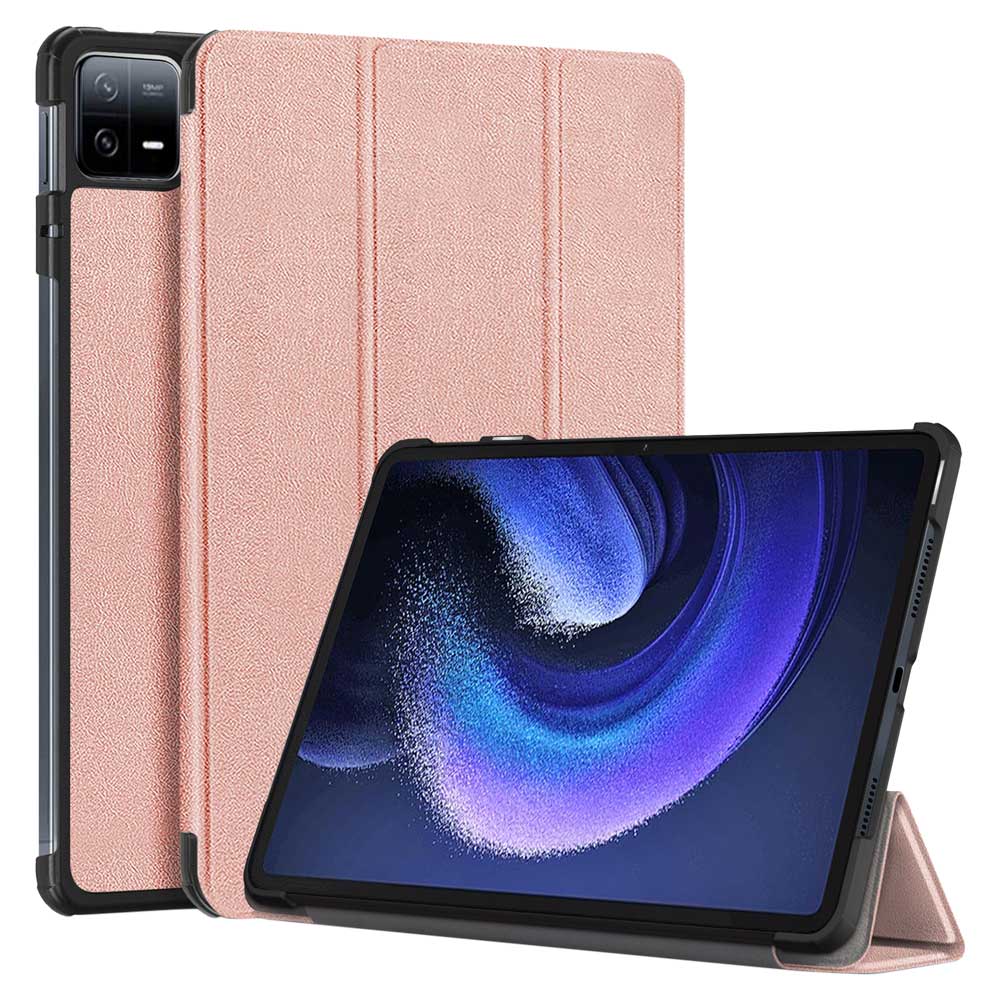 Tablet Protective Case Compatible With Xiaomi Redmi Pad SE 11inch Case  Tri-Fold Smart Tablet Case,Hard PC Back Shell Slim Case Multi-Viewing  Angles