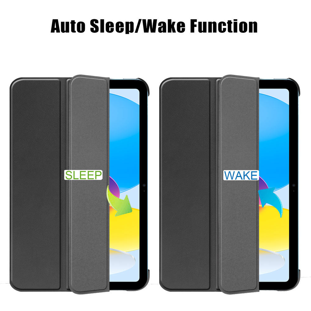 ARMOR-X iPad 10.9 shockproof case, impact protection cover. Auto sleep / wake function.
