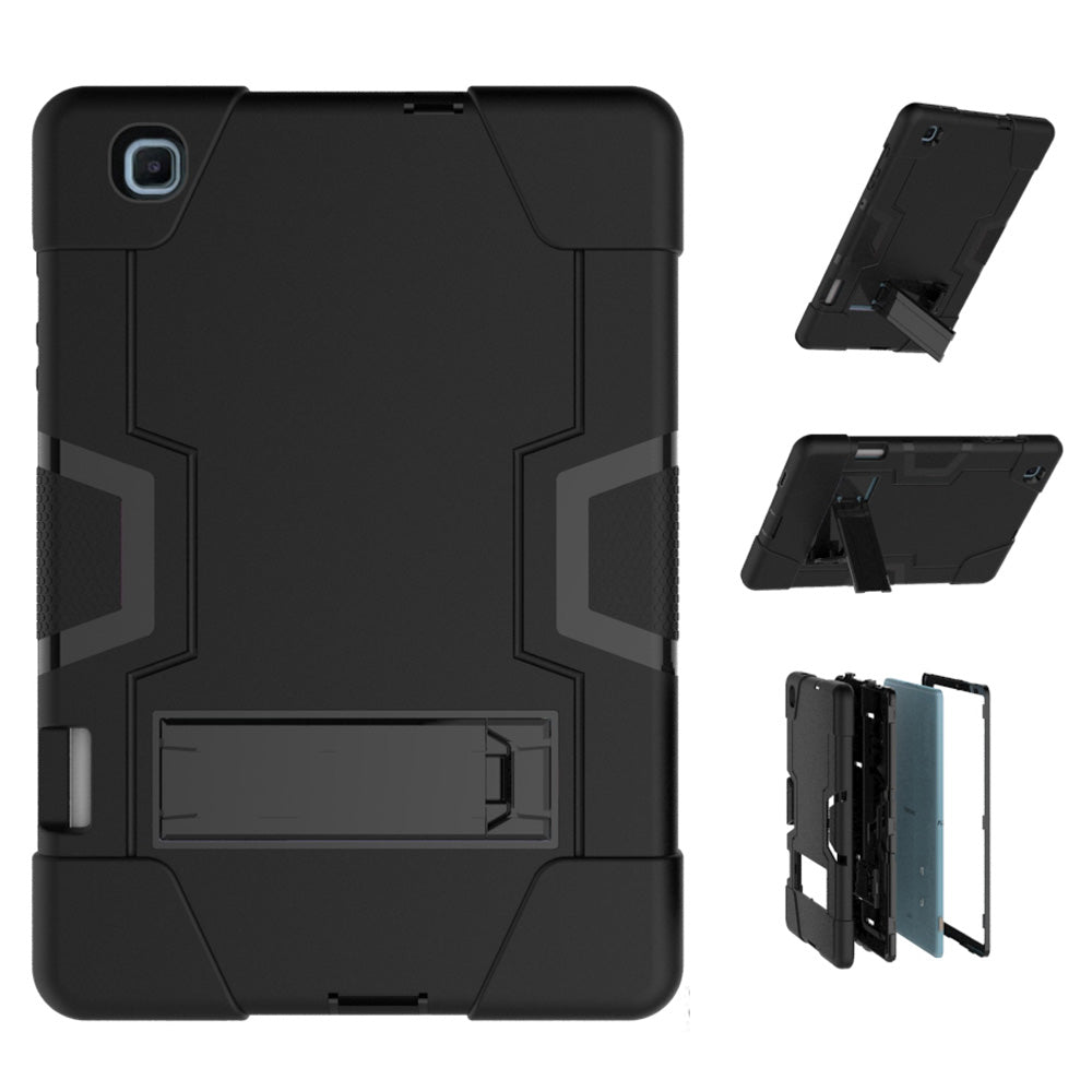 ARMOR-X Samsung Galaxy Tab S6 Lite SM-P613 P619 2022 / SM-P610 P615 2020 shockproof case, impact protection cover with kick stand. Ultra 3 layers impact resistant design.