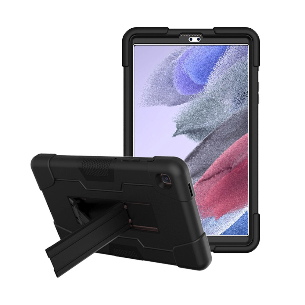 TECHGEAR G-Shock Étui pour Samsung Galaxy Tab A7 Lite 2021 8.7 (SM-T220 /  SM-T225) Coque Rigide, Haute Protection Anti-Choc avec Support Amovible