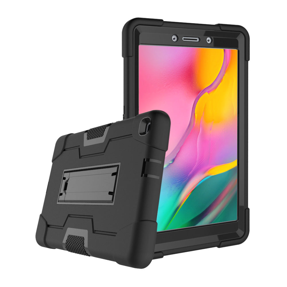 ARMOR-X Samsung Galaxy Tab A 8.0 (2019) T290 T295 shockproof case, impact protection cover. Rugged case with kick stand. 