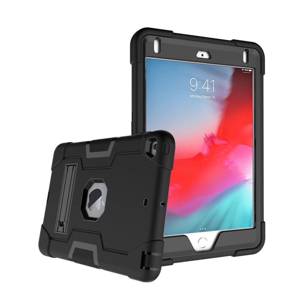 ARMOR-X iPad mini 5 / mini 4 shockproof case, impact protection cover. Rugged case with kick stand. 