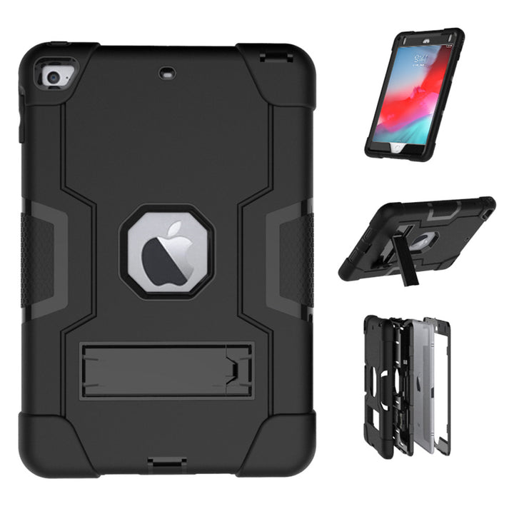 ARMOR-X iPad mini 5 / mini 4 shockproof case, impact protection cover with kick stand. Ultra 3 layers impact resistant design.