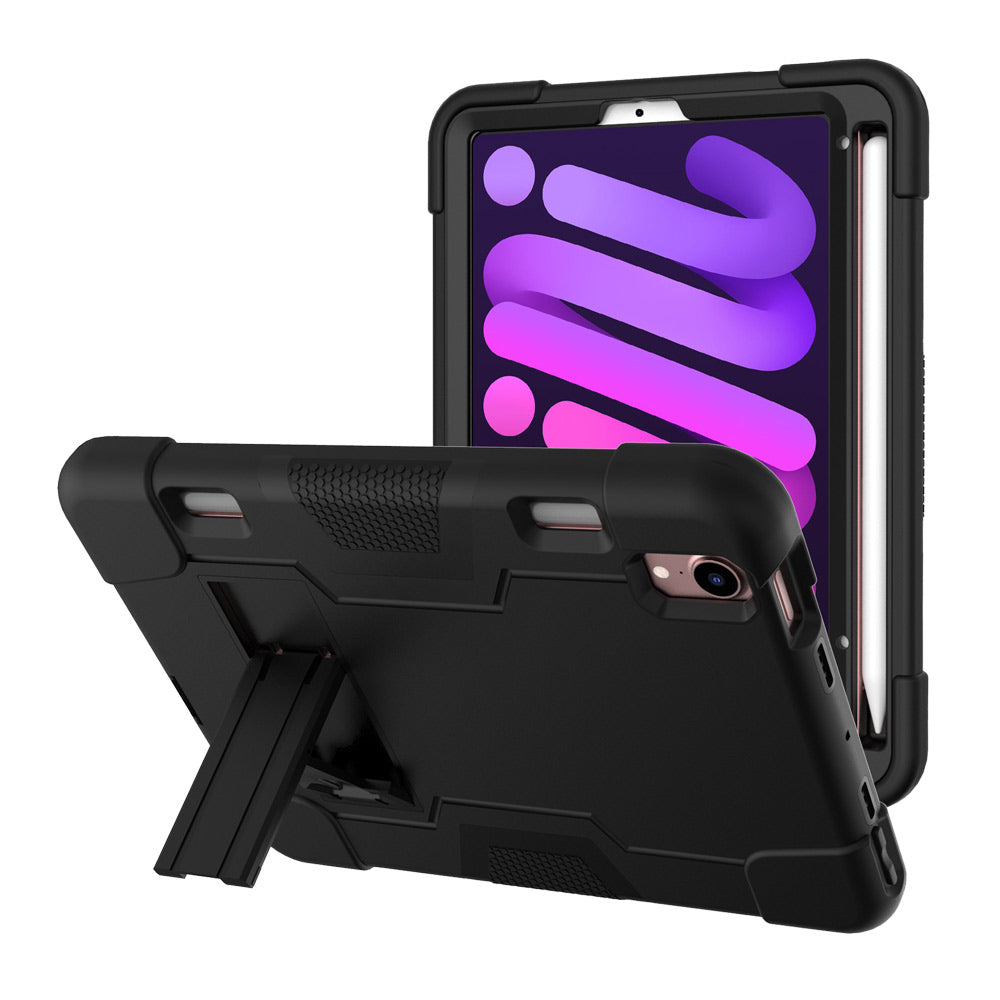 ARMOR-X  iPad mini 6 shockproof case, impact protection cover. Rugged case with kick stand. 