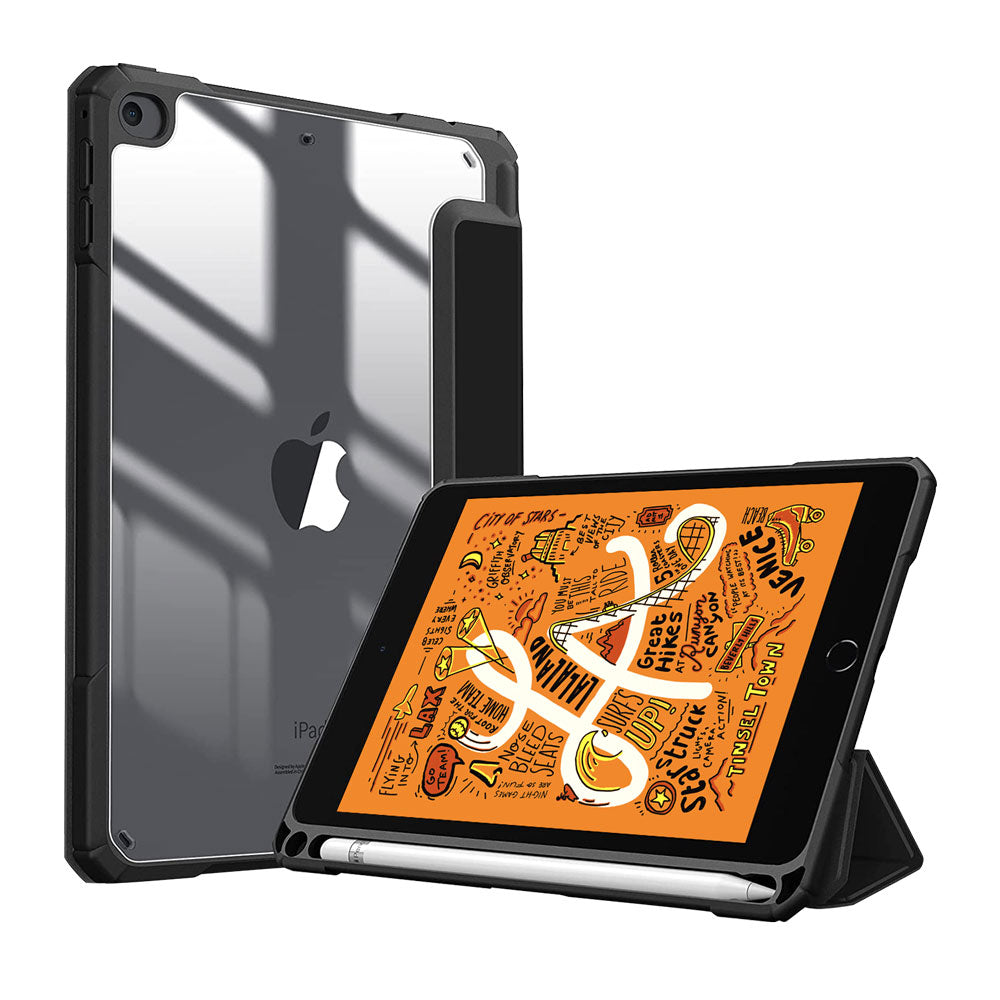 ARMOR-X APPLE iPad mini 5 / mini 4 Smart Tri-Fold Stand Magnetic Cover.