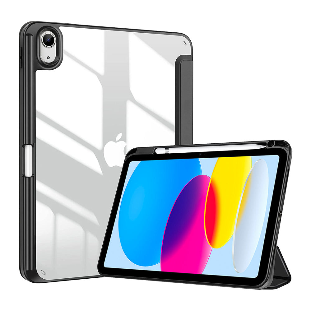 ARMOR-X APPLE iPad 10.9 (10th Gen.) Smart Tri-Fold Stand Magnetic Cover.
