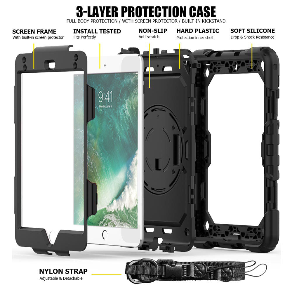 GEN-iPad-A2 iPad Air Rainproof military grade rugged case