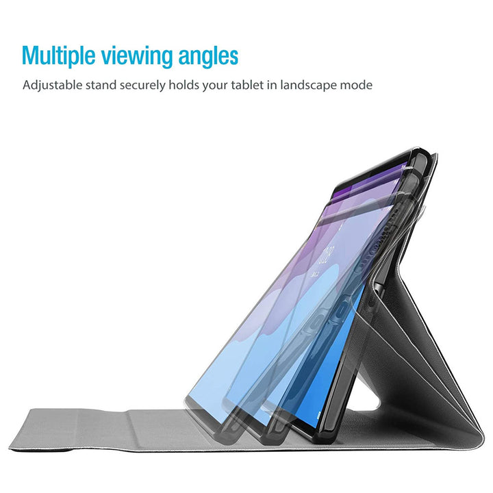 ARMOR-X Lenovo Tab M10 HD (2nd Gen) TB-X306F shockproof case, impact protection cover with multiple viewing angle.