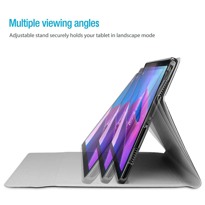 ARMOR-X Lenovo Tab P11 Pro Gen 2 TB132FU shockproof case, impact protection cover with multiple viewing angle.