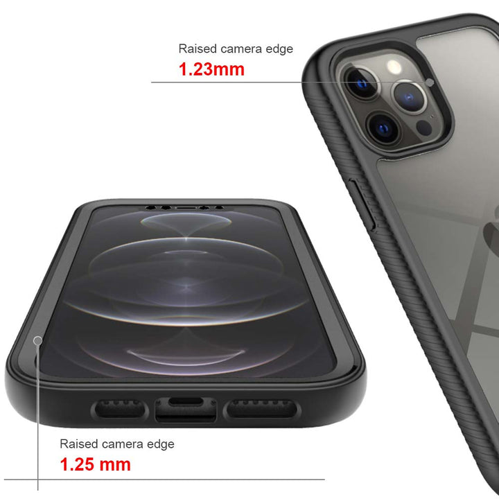 ARMOR-X iPhone 12 pro max shockproof cases. Enhanced camera and screen protection.
