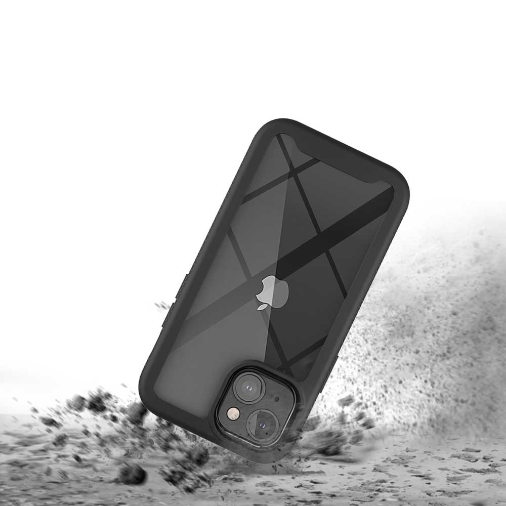 Coque de protection arrière ultra-fine en TPU souple en fibre de carbone pour iPhone 13 Pro Max (Noir Coque de protection arrière ultra-fine en TPU souple en fibre de carbone pour iPhone 13 Pro Max (Noir