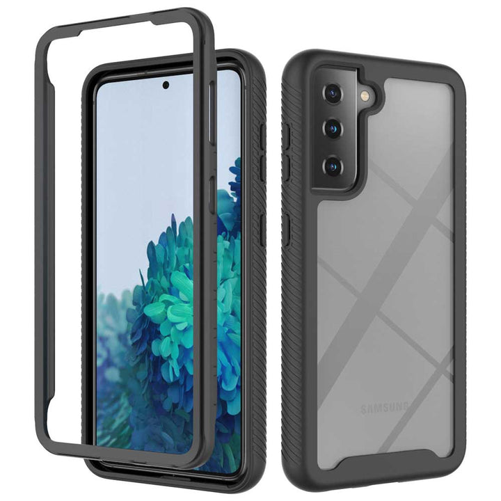 ARMOR-X Samsung Galaxy S21 shockproof cases. Military-Grade Rugged Design with best drop proof protection. Two-layer structure, easy to install and disassemble.