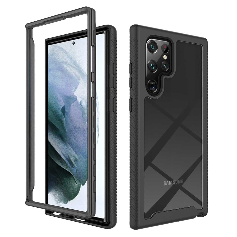 ARMOR-X Samsung Galaxy S22 Ultra shockproof cases. Military-Grade Rugged Design with best drop proof protection. Two-layer structure, easy to install and disassemble.